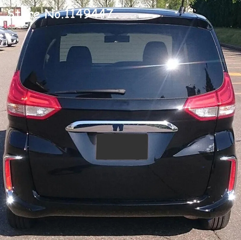 Для Honda Freed ABS хромированный интерьер автомобиля-Стайлинг Аксессуары задний противотуманный светильник рамка крышка 2 шт