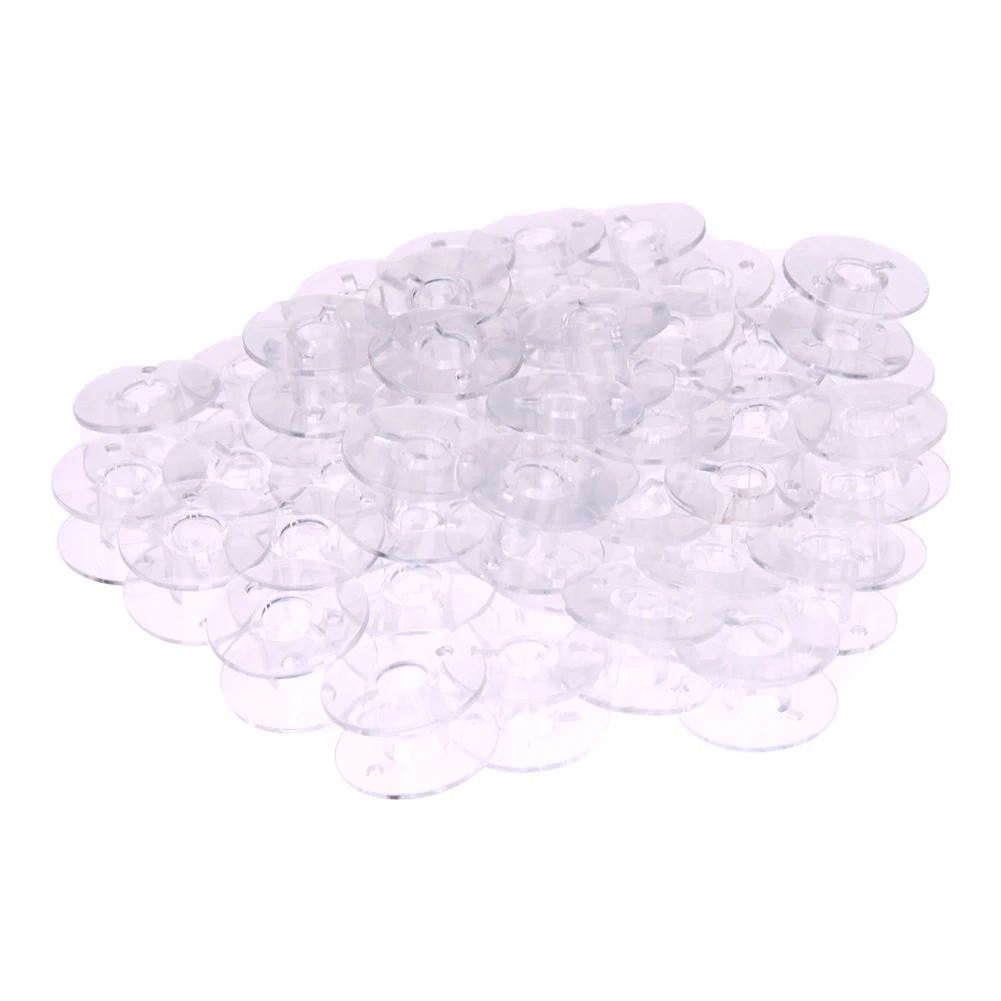 Пустые шпульки для швейной машины пластиковые 50 шт. | Дом и сад