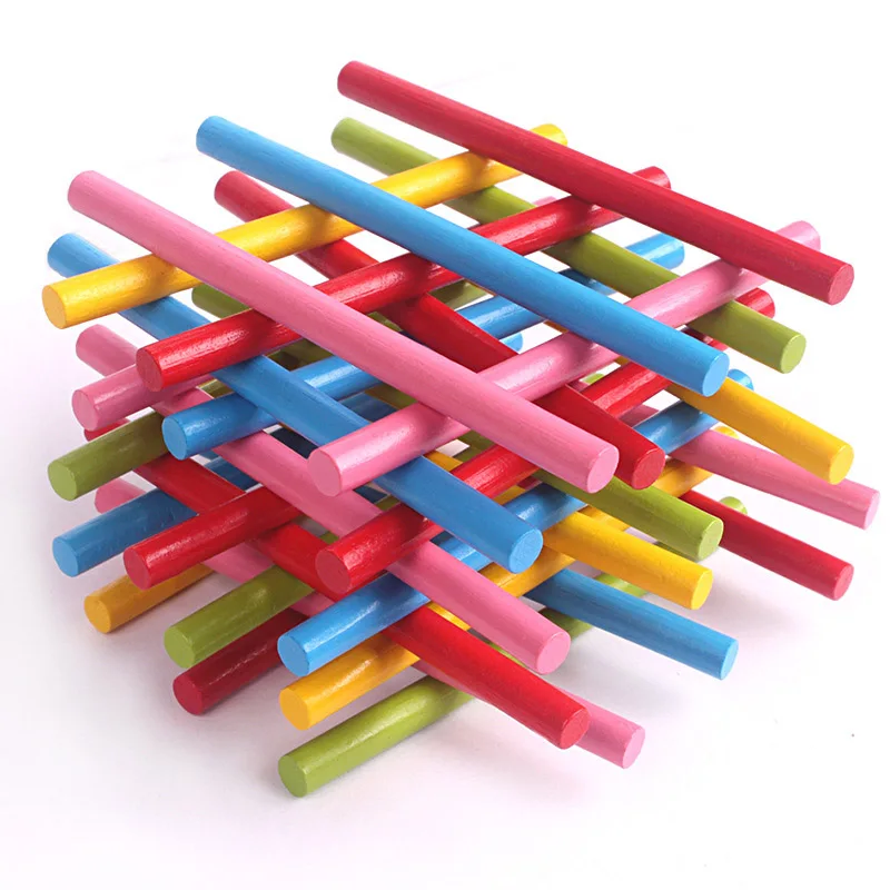 100 шт Красочные бамбуковые Счетные палочки учебные пособия по математике