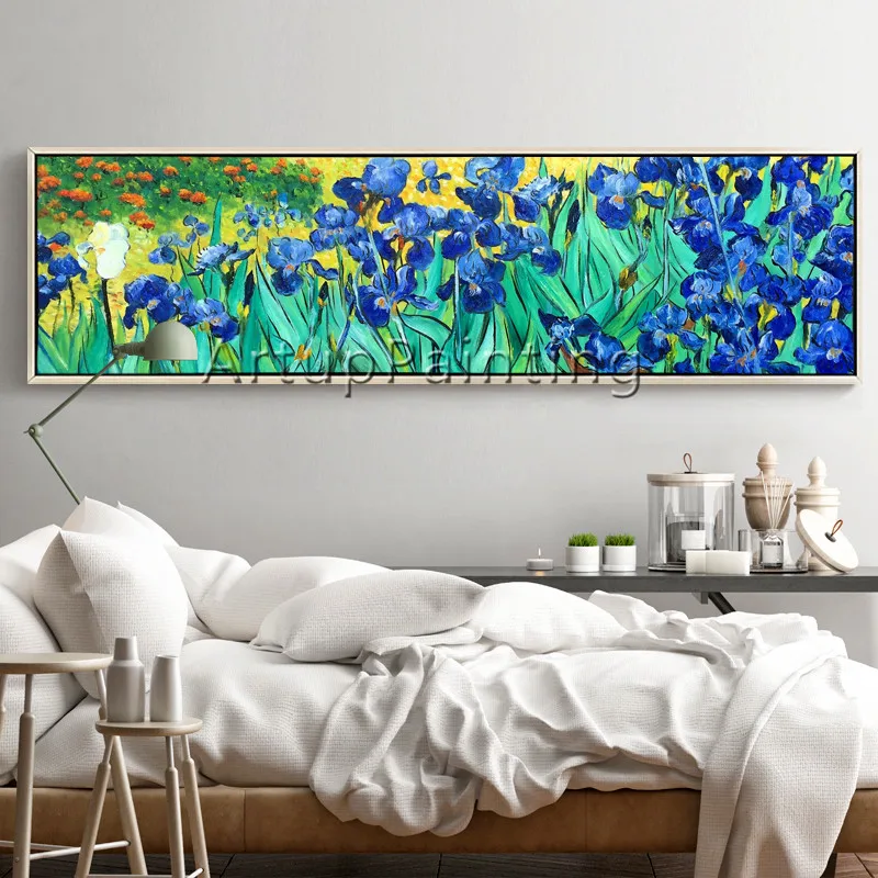 Репродукция картины на холсте "Ручная роспись" ван Гога для гостиной, спальни, дома, винтажная декоративная живопись.