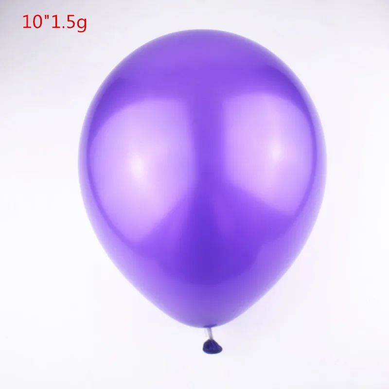 Deep Purple Ldtexmy 100 шт. 10 дюймов 1,5 г Латекс Pearl воздушные шары гелий уплотненный воздушный шар одежда для свадьбы, дня рождения воздушные шары для украшения Balony игрушка - Цвет: Deep Purple