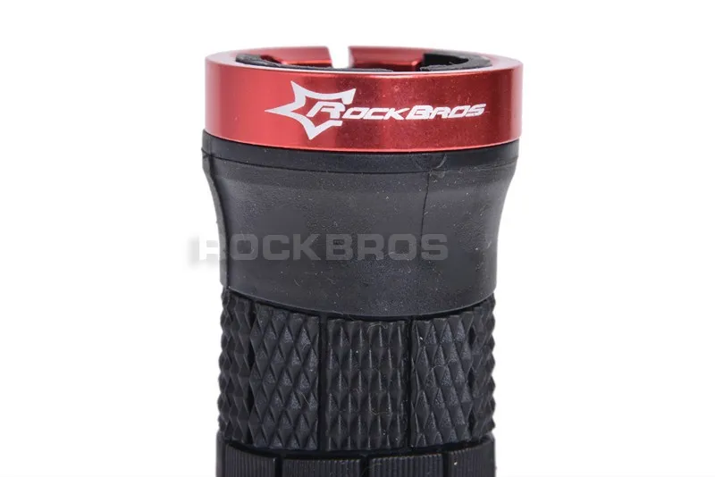 RockBros MTB велосипедный руль замок-на нескользящий велосипедный бар концы Велоспорт фиксированная передача мягкие прочные Запираемые резиновые части велосипеда