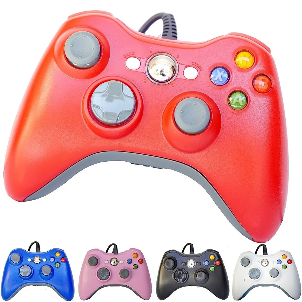 USB проводной геймпад игровой контроллер для microsoft Xbox тонкий 360 PC Gamer Android Smart ТВ