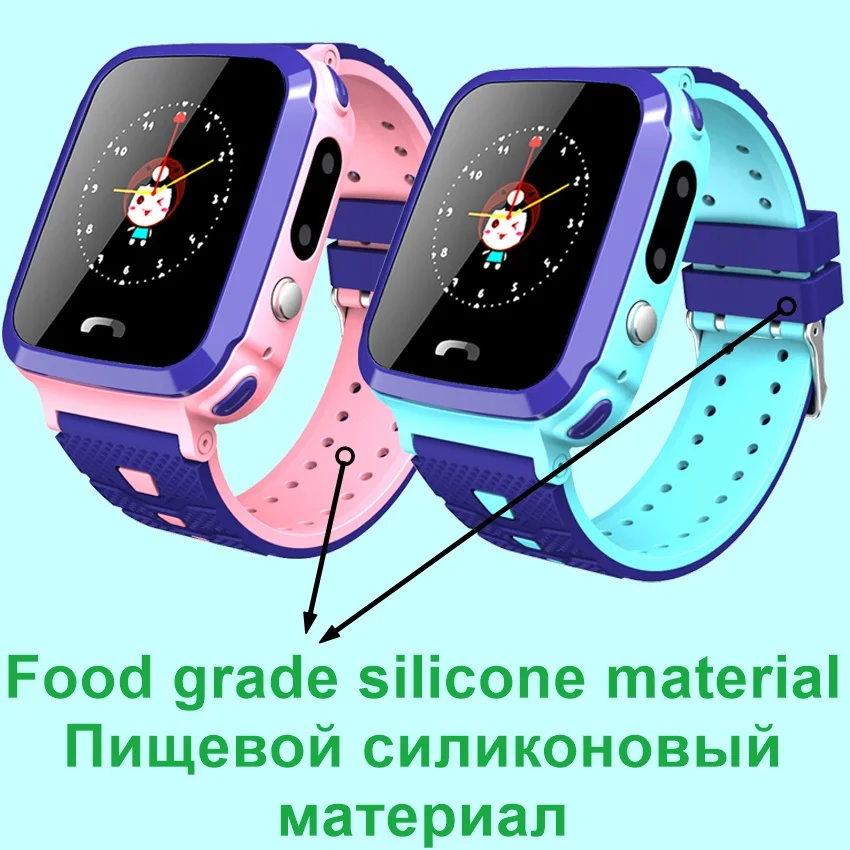 Детские GPS часы Funelego с большим аккумулятором HD телефон для детей SOS