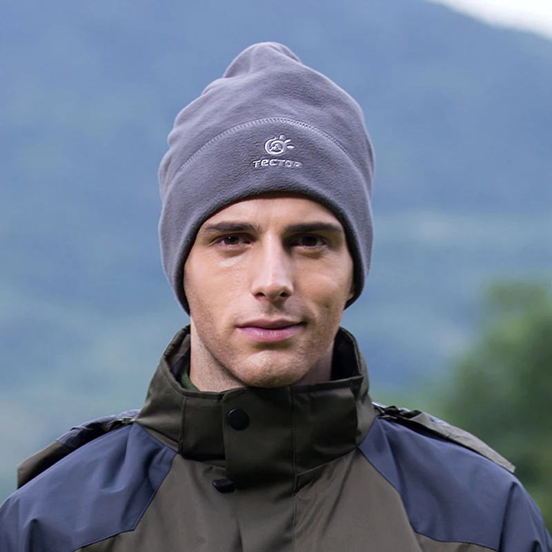 Теплая зимняя уличная ветрозащитная Флисовая шапка Tectop|hiking cap|hat hathat outdoor |
