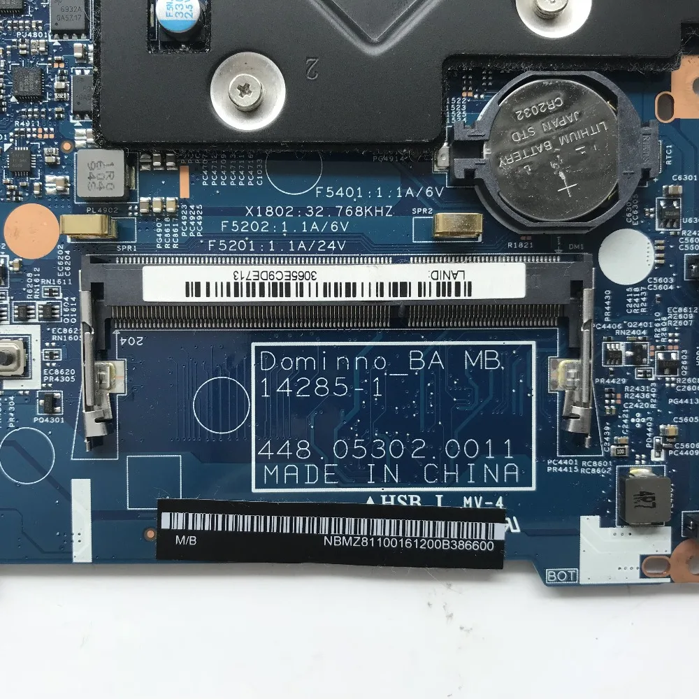SZWXZY отличная материнская плата для ноутбука ACER ES1 531 C1G1 с N3700U DDR3 NBMZ811001 448.05303.0011 100%