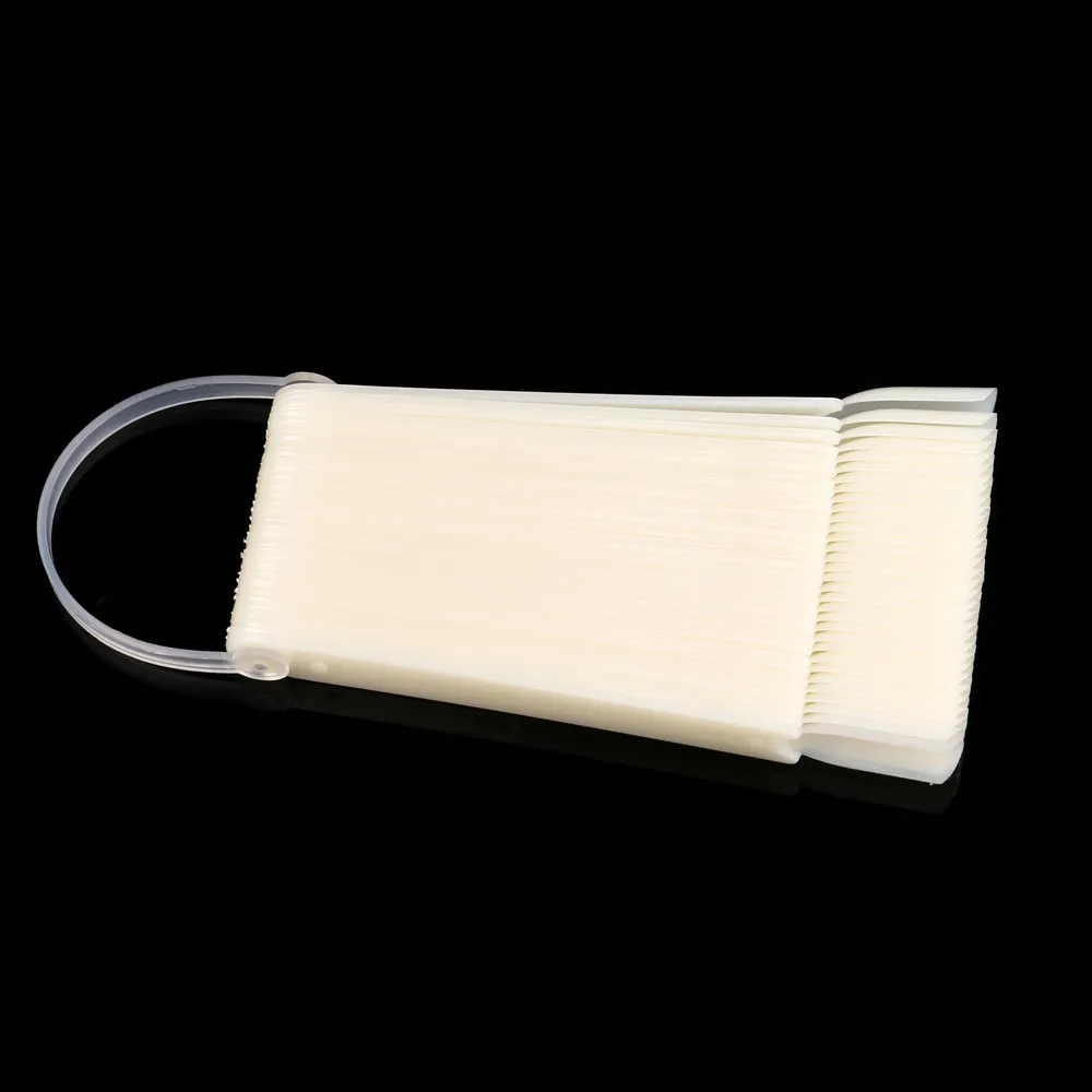 Новинка 32 шт./компл. прозрачные/натуральные накладные веерные доски для дизайна