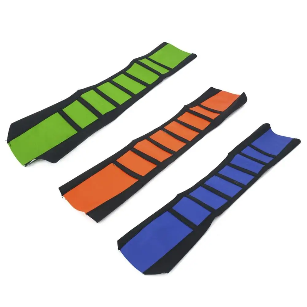 Off-road Motorcycle Seat Cover Motorbike Soft Striped Skid Resistant Seat Case Rear Seat Cover Motorcycle Seat Cushion