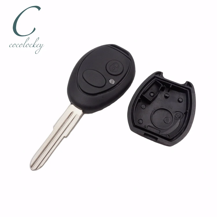 Чехол для автомобильного ключа Cocolockey подходит LAND ROVER Discovery 1999 2004 2 кнопки запасной