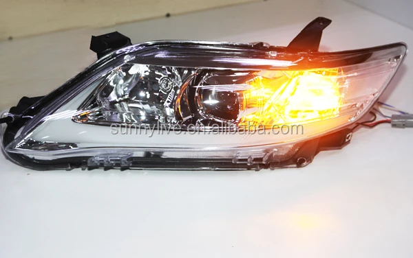 Для Camry V40 Североамериканская версия 2010-2011 фары хромированный корпус
