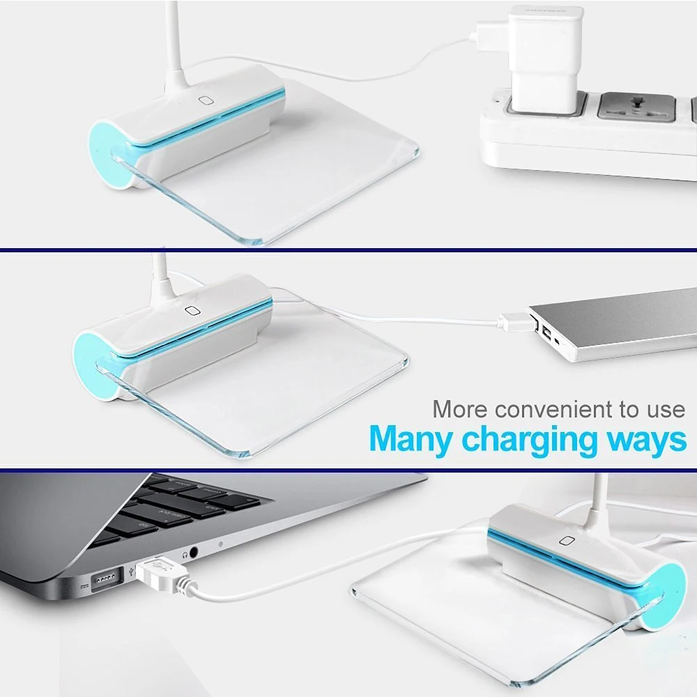 Ночсветильник с сенсорным управлением и подключением к порту настольная лампа