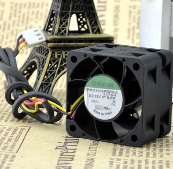 Оригинальный SUNON PMD1204PQBX A 12 В 6 8 Вт 40*40*28 1U2U сервер вентилятор|fan extractor|server installationfan fan