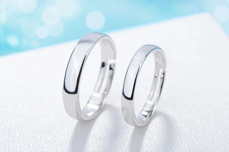 Набор Колец siродинг для влюбленных свадебные регулируемые аксессуары из 2