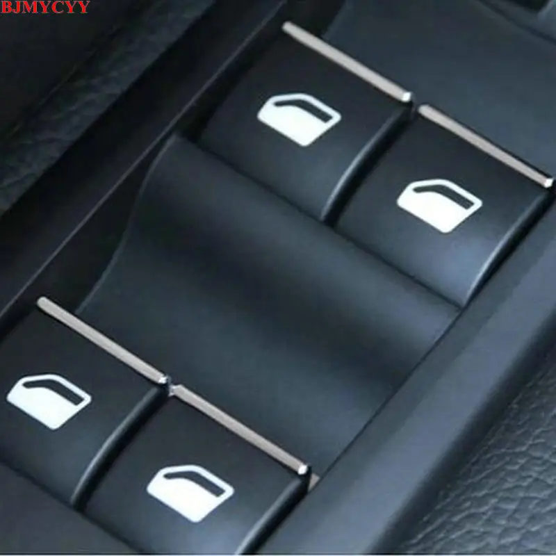 BJMYCYY автостайлинг для Peugeot 3008 2014 2015 2016 2017 2018 7 шт. кнопки подъема дверей и окон из