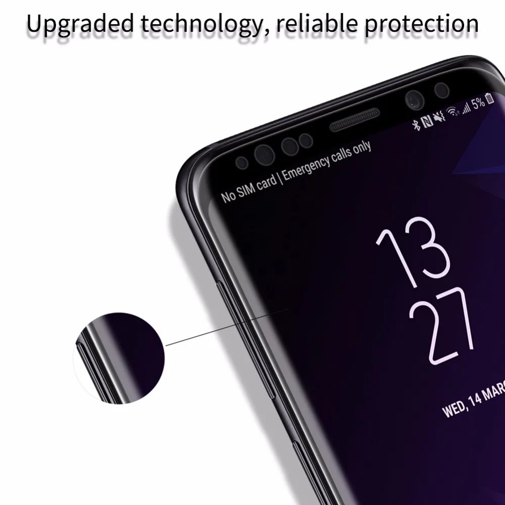 NILLKIN 3D DS+ MAX полный клей покрытие стекло экран протектор для samsung S9/S9 Plus NOTE 9 NOTE 8 Подарок пленка инструмент