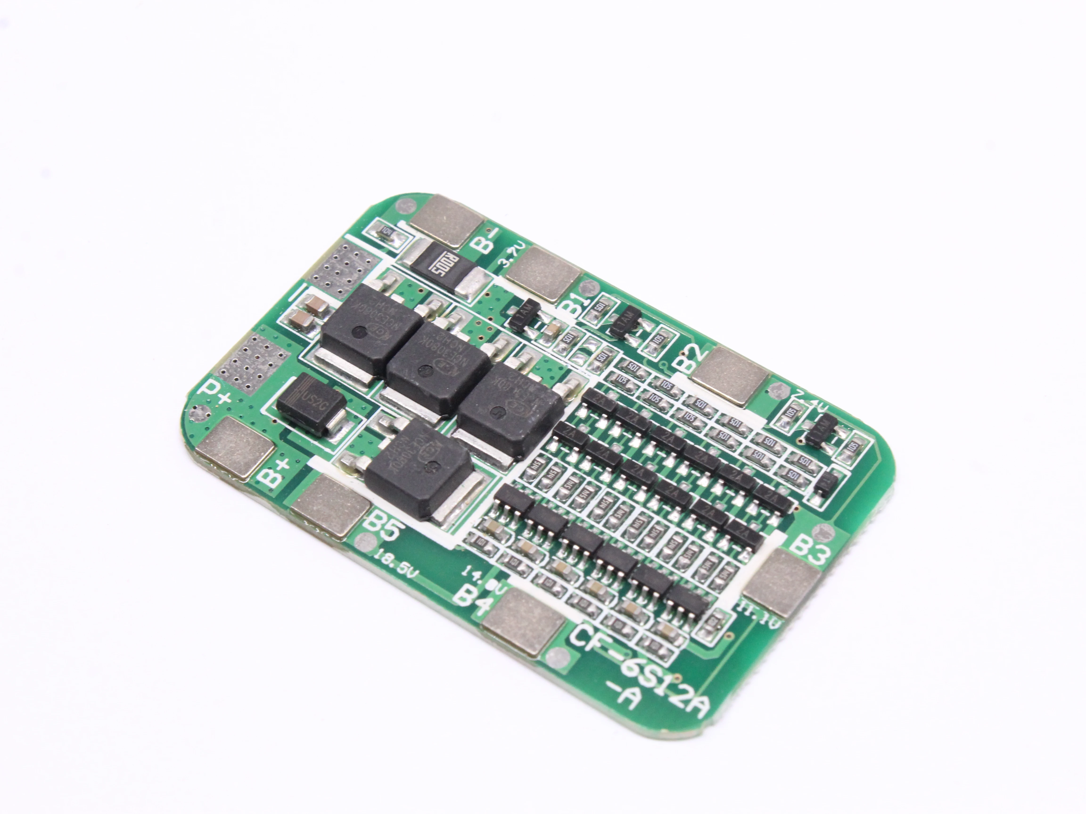 6S 15A 24V PCB BMS Защитная плата для 6 упаковок 18650 литий ионная литиевая батарея