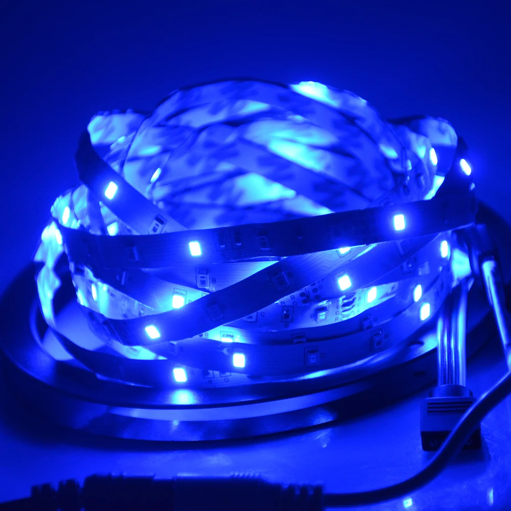 1M 5M 10M LED strip 2835 IP65 Waterproof 60LED/M DC12V Flexible Light Strip RGB Warm Cool White led ruban luces tiras | Освещение