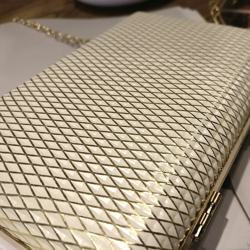 Женский клатч из ПУ кожи в полоску | Багаж и сумки