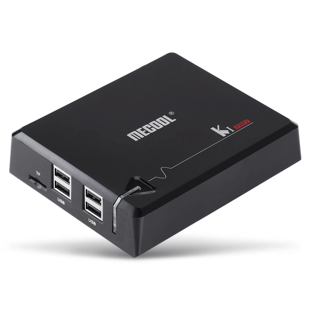 MECOOL KI Pro Android 7 1 DVB S2 + T2/C ТВ Box Amlogic S905D Quad core DDR4 2 ГБ 16 4 г/5 г Wi Fi H.265 HD UHD К Media Player|4k media