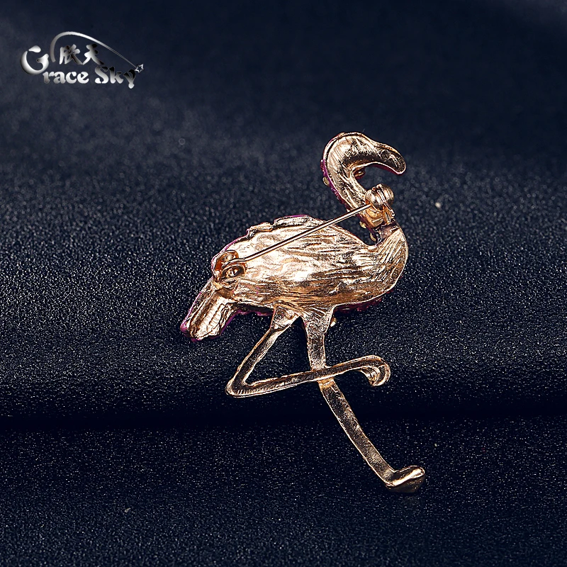 2018 модные ювелирные изделия розовая эмалированная булавка металлическая