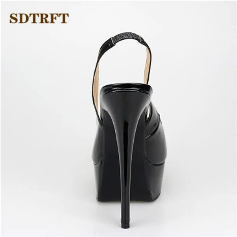 SDTRFT/Большие размеры: 40 45 46 47 48 Zapatos Mujer летние сандалии на платформе и шпильках