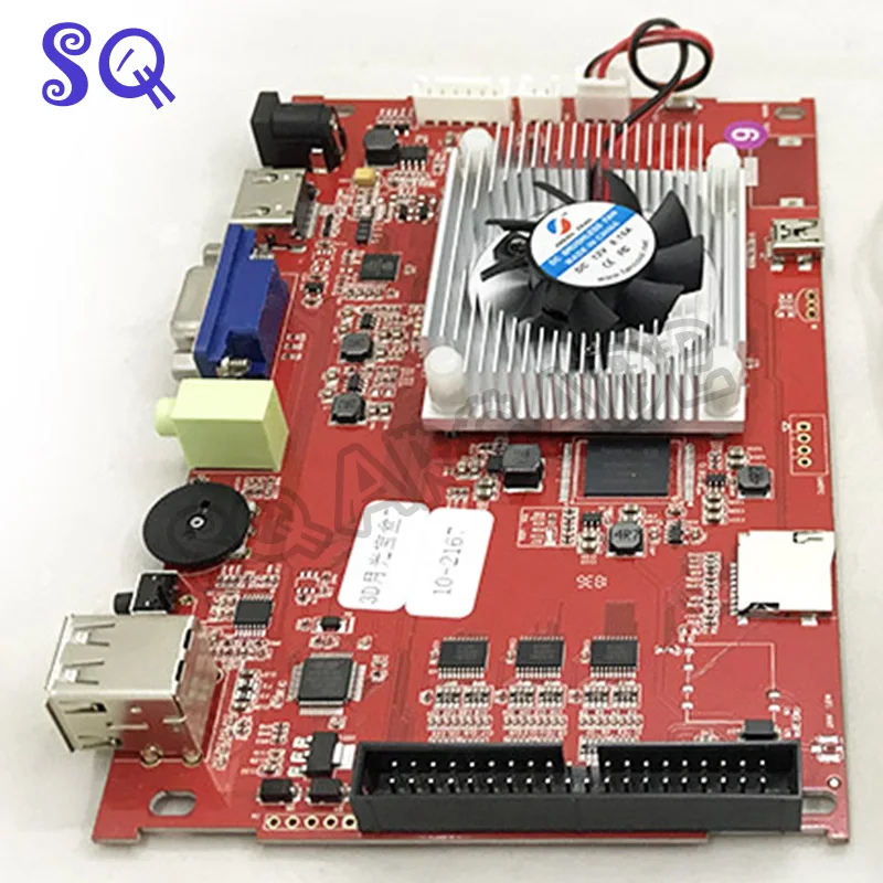 main board only Новейшая игровая консоль RYU для аркадной игры, 3D игры для домашнего использования, могут использоваться дополнительные игры 2263 в 1(10 из 3D игры) pandora box game josytick - Цвет: main board only