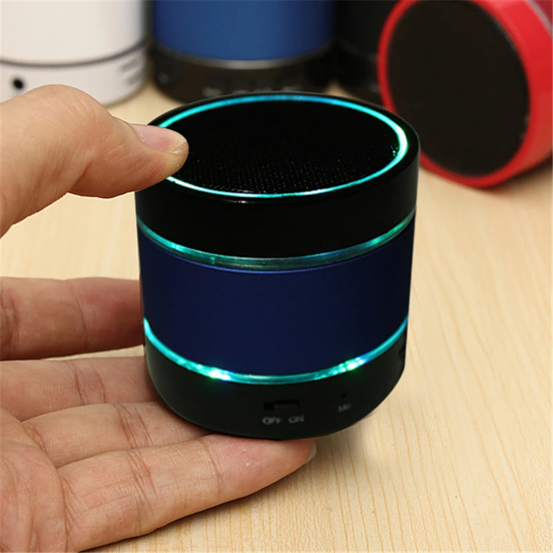 Мини беспроводной Bluetooth динамик портативный светодиодный V3.0 стерео Hifi мини супер