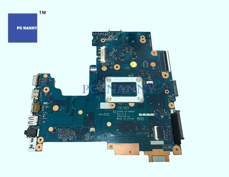 Материнская плата PCNANNY 788004-501 ZS040 LA-A995P для hp 240 g3 14-r n2840 DDR3L Intel HD Graphics материнская