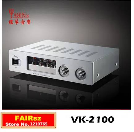 Yaqin VK 2100 Hi Fi Профессиональный клапан трубки 12AU7 12AT7 аудио Мощность усилитель