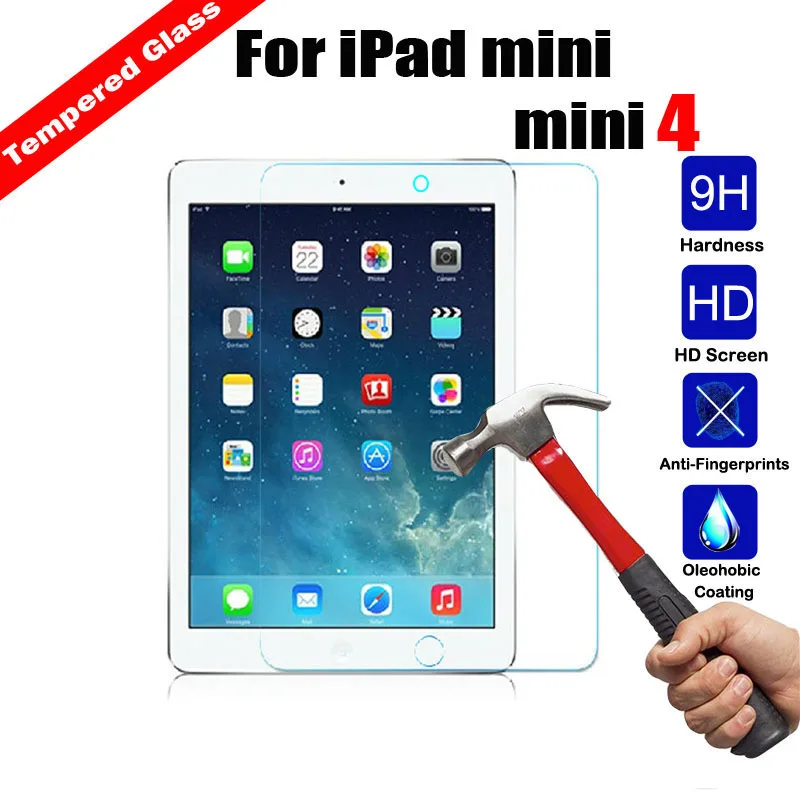 50 PCS Tempered Glass Screen Protector For iPad 5 6 Air 1 2 3 4 Mini 2017 2018 Pro 9.7 10.5 Tablet | Компьютеры и офис