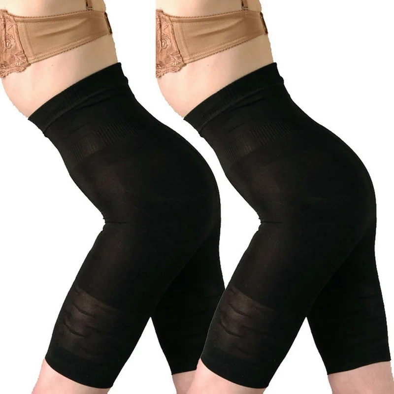 CALOFE 3XL Hights талия тонкие женские леггинсы до колена для фумера под юбки