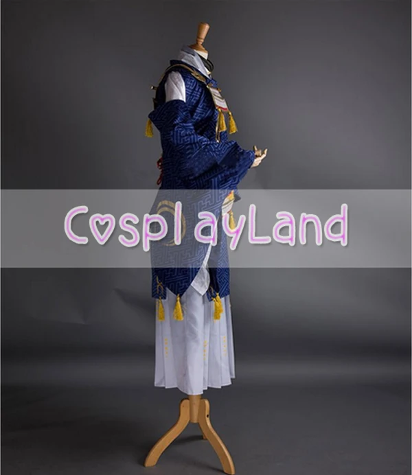 Touken Ranbu Косплэй Mikazuki munechika костюм Воин Хеллоуин Индивидуальный заказ