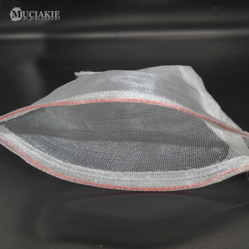5PCS 25x15cm Nylon Netting White Fabric Grow Bags Mesh Net Garden Plants Fruit Protection Bag Anti Brid Drawstring | Дом и сад