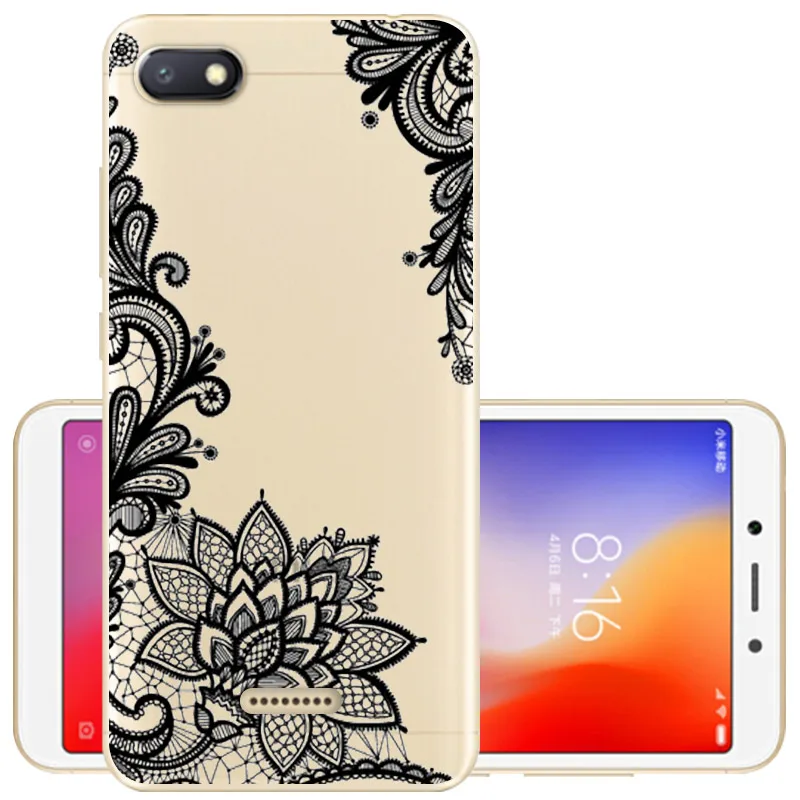 HLS 5,4" для Xiaomi Redmi 6 6A чехол для телефона мягкий силиконовый чехол для Redmi 6A TPU Защитный чехол для Xiaomi Redmi 6 A Redmi6 задняя крышка - Цвет: HLS
