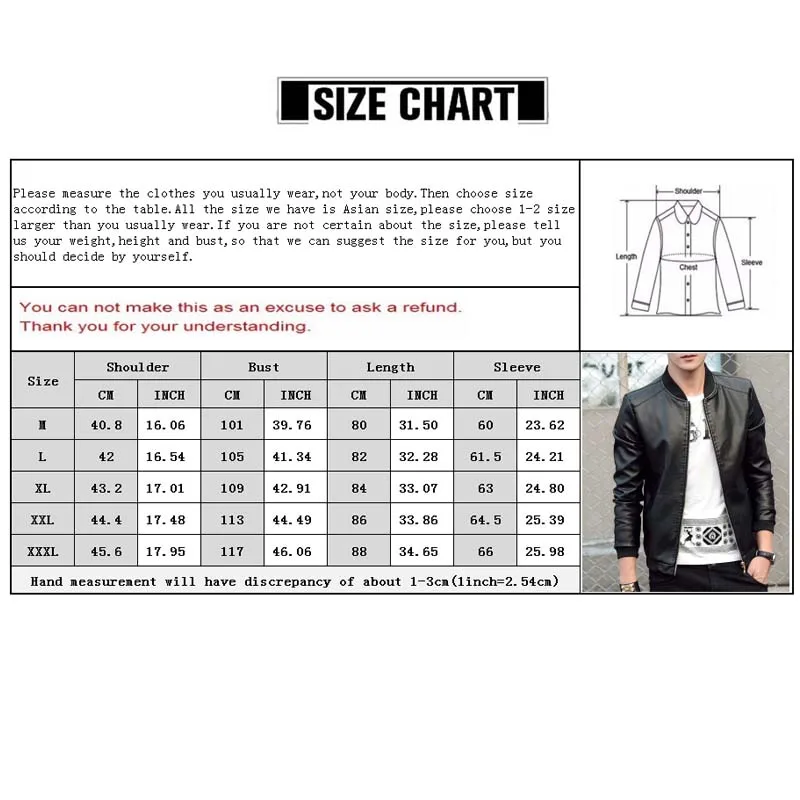 Новое поступление 2020 кожаные куртки мужская куртка Мужская верхняя одежда