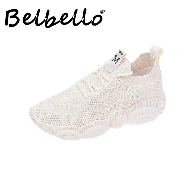 

Belbello Lightweight Sports shoes Women small size shoes Running shoes Breathable Aantiskid Hot sale Women shoes