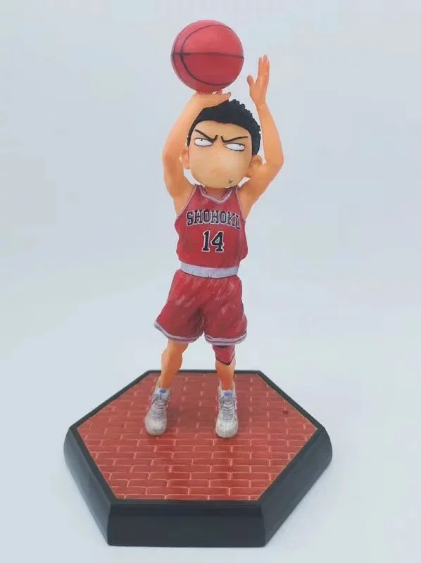 Аниме Slam Dunk 15 17 см версия Q Mitsui Hisashi #14 Акаги Такенори #4 ПВХ фигурка коллекционная