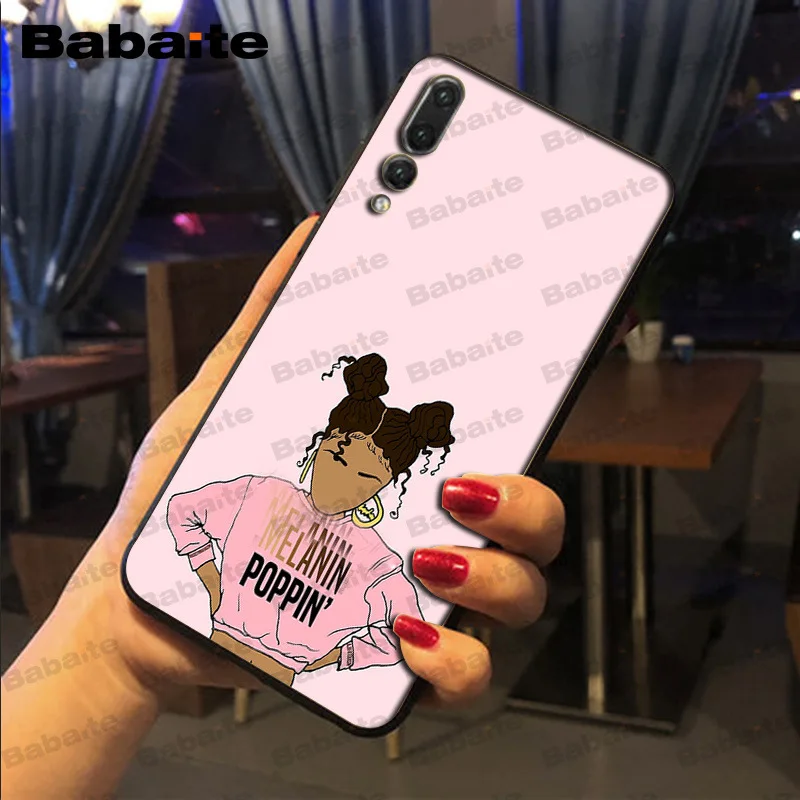 Babaite 2bunz меланин Poppin Aba аксессуары для телефона чехол huawei p20 pro p20lite p9lite nova 3i honor 8x mate20