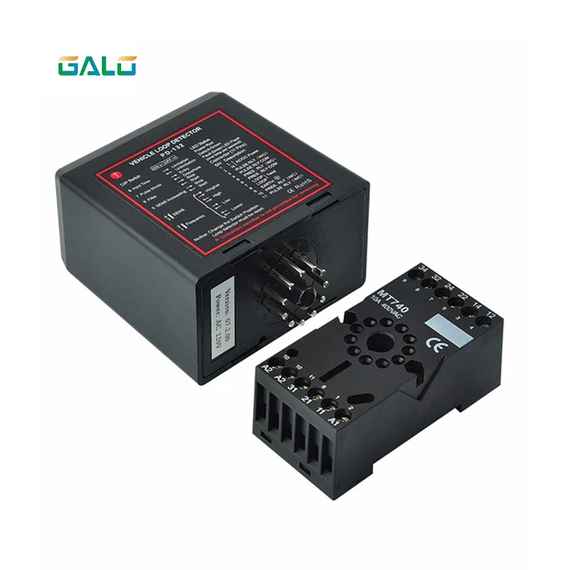 DC12-AC240V single channel vehicle/ safety control loop detectors for car parking system | Безопасность и защита