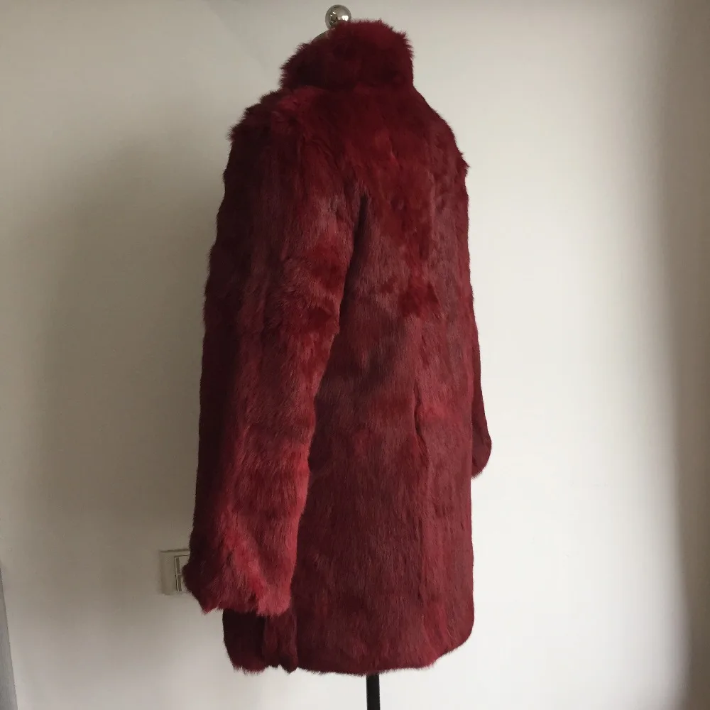 Новое поступление дизайнерское женское винтажное пальто из натурального