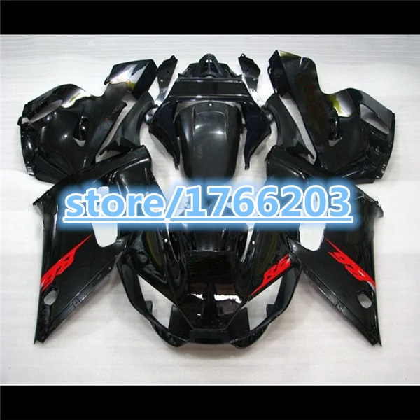 

Обтекатель из АБС-пластика YZF-R6 98-02 для кузова YZF R6 1998 1999 2000 2001 2002 YZFR6 1998- 2002 полностью матовый черный
