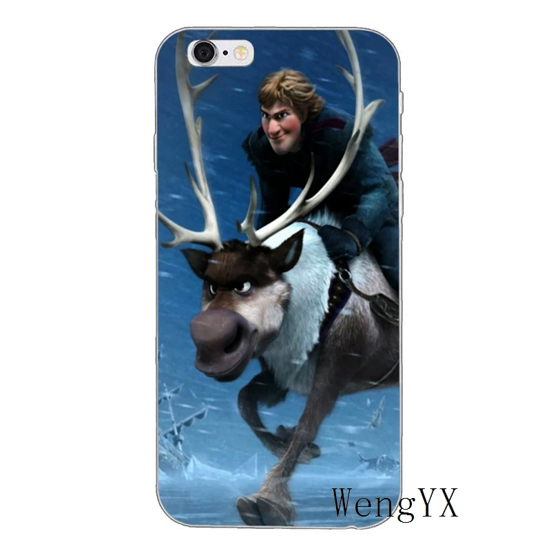 Олаф Кристоф и sven силиконовый чехол для телефона iPhone XR X XS Max 8 7 6s 6 plus SE 5s 5c 5 iPod Touch - Цвет: and-sven-A-12
