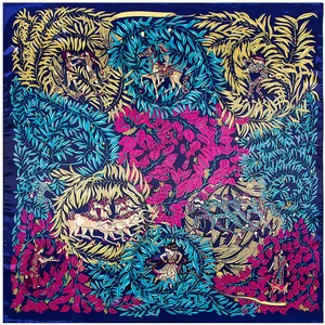 MENGLINXI, 90 см * 90 см, новинка 2021, роскошный бренд, твил, женский шелковый шарф, лист, Принт лошади, квадратные шарфы, обертывания, модный хиджаб, повязка на голову