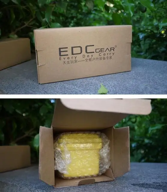 EDCGEAR водостойкая коробка компрессионная глубина опционально многоцветная с