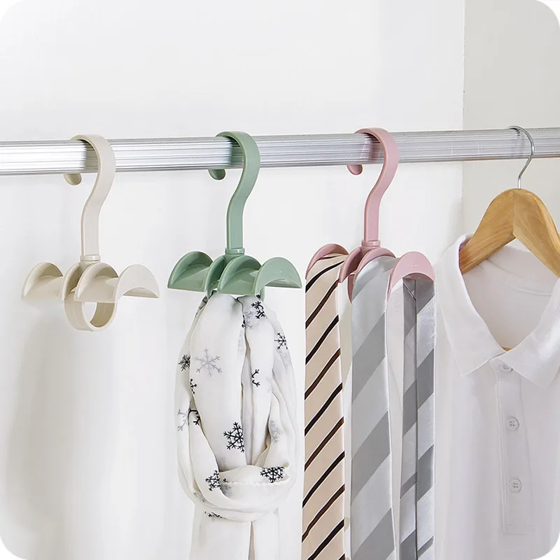 Вращать крюк ремень галстук бабочка сумка шарф Органайзер держатель для шкафа