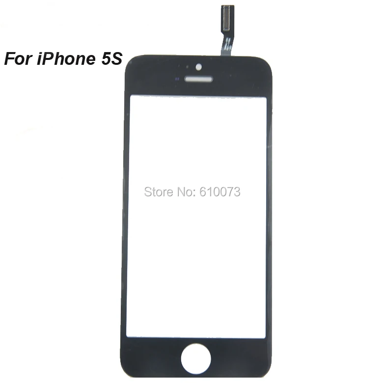 Белый Передний экран Сенсорная панель дигитайзер для iPhone 6 Plus 6g 5 5S 4 4s Digitzer