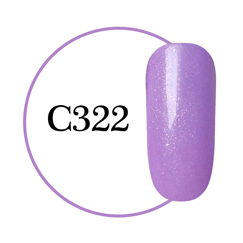 C322 M. ladea, 5 мл, замачиваемый Гель-лак, Блестящий лак для ногтей, 1 баночка, покраска, УФ-и светодиодный гель для ногтей, buliding - Цвет: C322