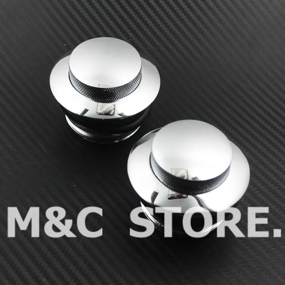 Крышка для топливного бака хромированная выдвижная с винтовым креплением