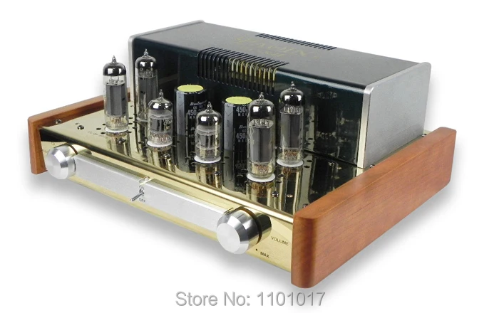 YAQIN MC-84L EL84 Push-Pull ламповый усилитель HIFI EXQUIS класс A интегрированный ламповый усилитель выход для наушников