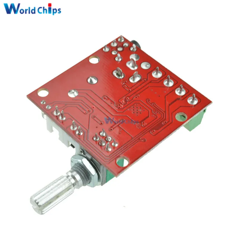 12 В Mini Hi Fi PAM8610 аудио стерео усилитель плата 2X10W двухканальная D Класс умная